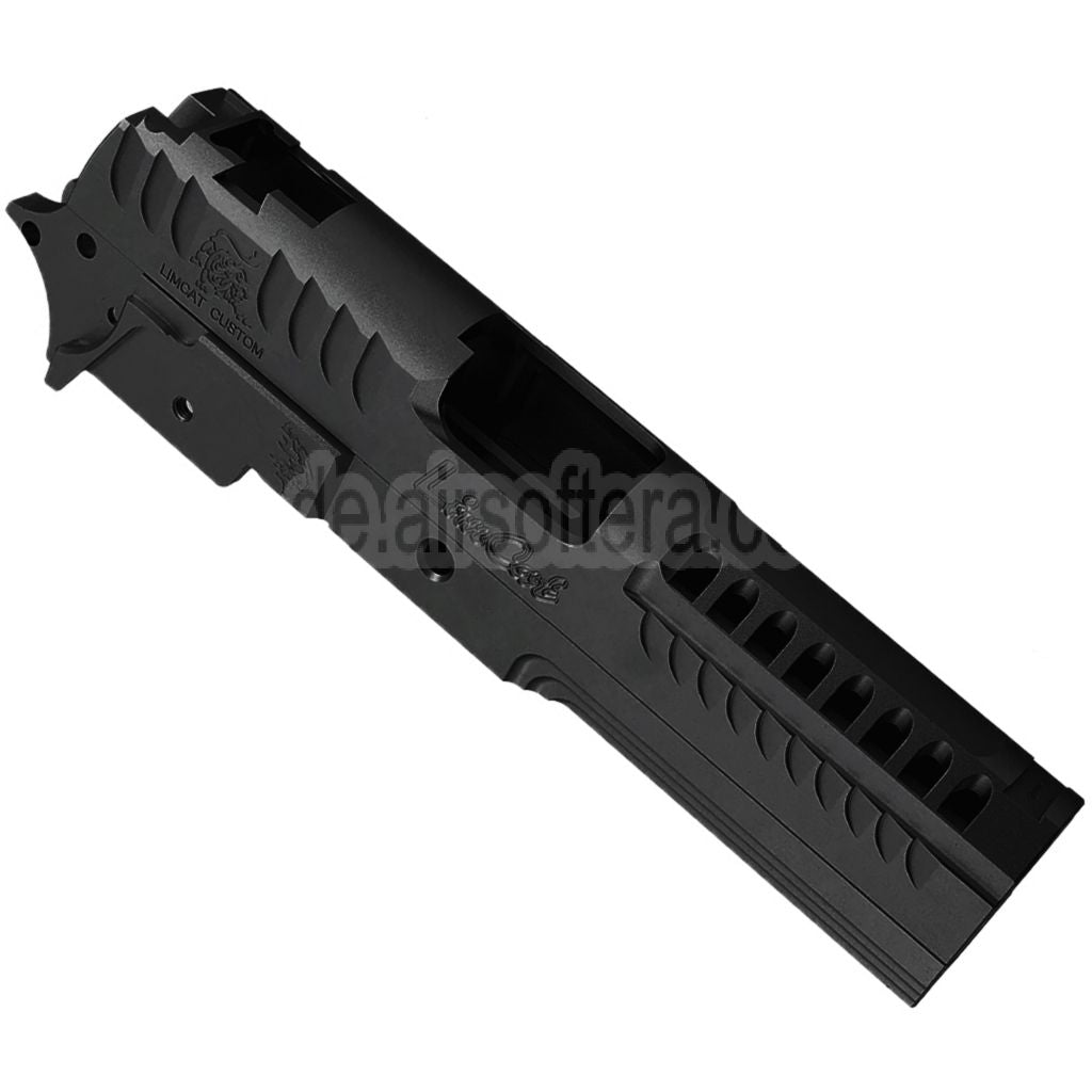 5KU CNC Aluminum LimCat Custom Stil Mitte Rahmen Schlitten Set Geeignet für Tokyo Marui Hi-Capa 4.3 Serie GBB Pistolen Airsoft