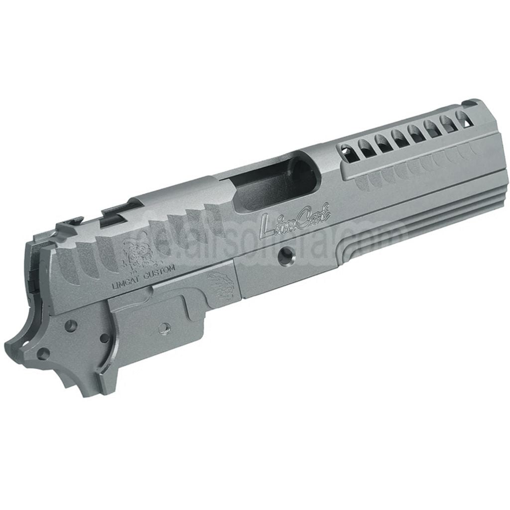 5KU CNC Aluminum LimCat Custom Stil Mitte Rahmen Schlitten Set Geeignet für Tokyo Marui Hi-Capa 4.3 Serie GBB Pistolen Airsoft