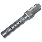 5KU CNC Aluminum BRA Stil Ported Außenlauf Geeignet für Tokyo Marui G19 Gen.3 Serie GBB Pistolen Airsoft