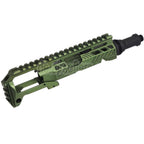 5KU Karabinergewehr Umbausatz Typ-A mit M1913 Schienenschaft Adapter Geeignet für Action Army AAP-01 Serie GBB Pistolen Airsoft