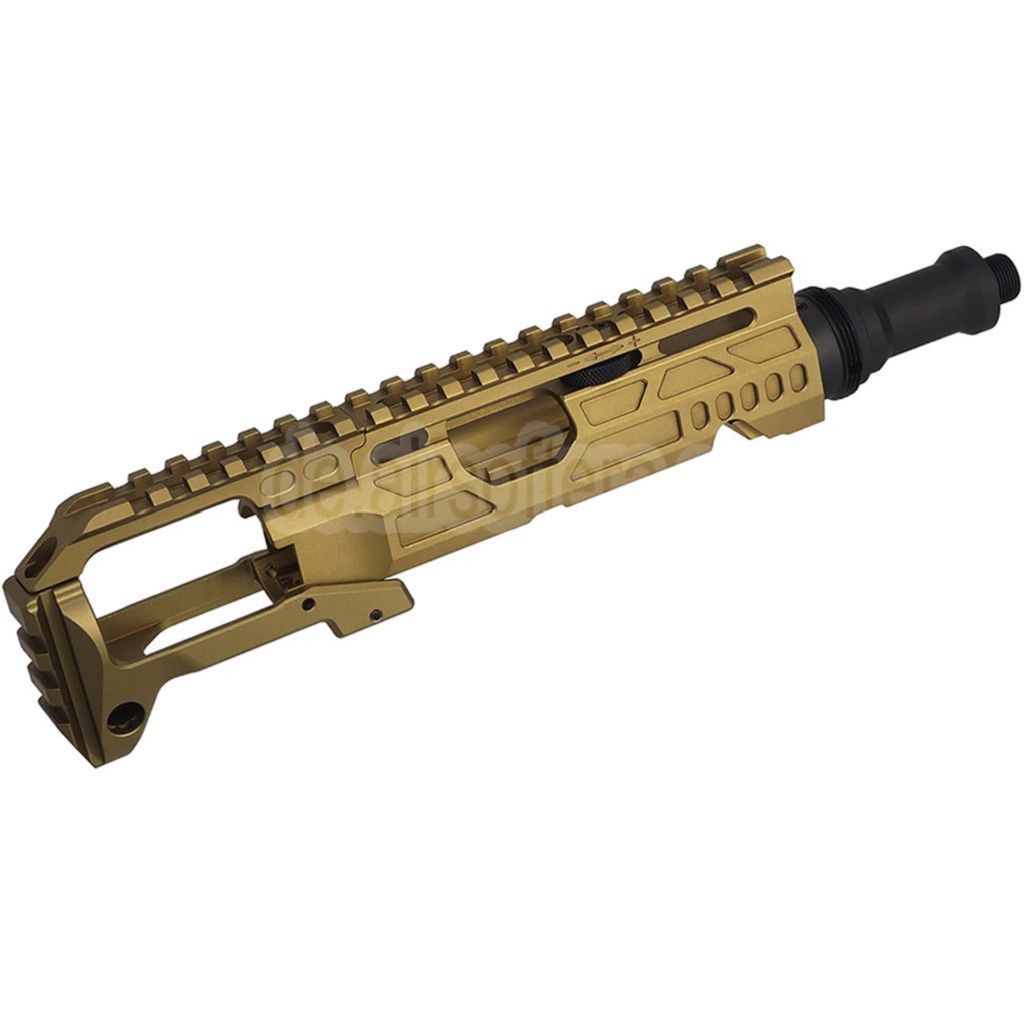 5KU Karabinergewehr Umbausatz Typ-C mit M1913 Schienenschaft Adapter Geeignet für Action Army AAP-01 Serie GBB Pistolen Airsoft