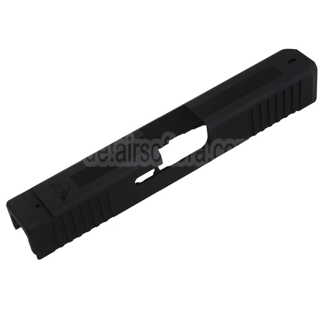 Bomber Airsoft CNC Aluminum Wilson Combat Stil Schlitten Lauf Set Geeignet für Tokyo Marui G19 Gen4 Serie GBB Pistolen Schwarz