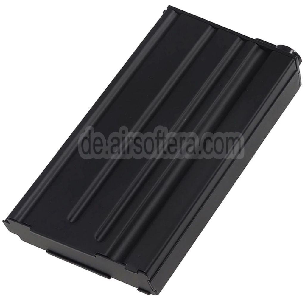 E&C 120rd Mid-Cap Magazin Geeignet für DOUBLE BELL E&C JG Golden Eagle CYMA A&K G&P Tokyo Marui SR25 Serie AEG Gewehre Airsoft Schwarz