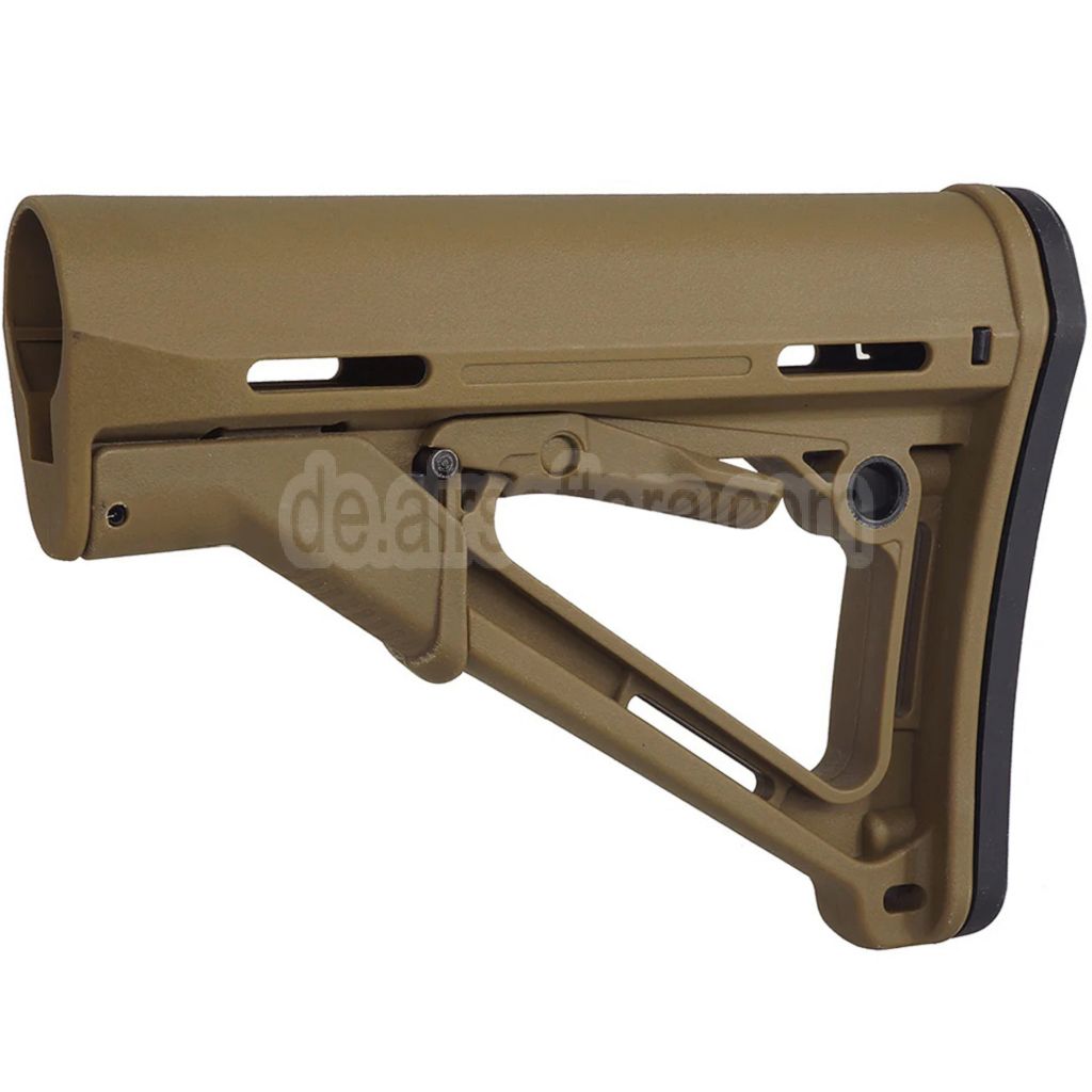 E&C CTR Stil Einziehbarer Schaft Geeignet für AR M4 M16 Serie AEG Gewehre Airsoft