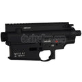 E&C SDMR Stil Metallgehäuse Oberer Unterer Empfänger Geeignet für E&C M110A1 HK417 Serie AEG Gewehre Airsoft Schwarz