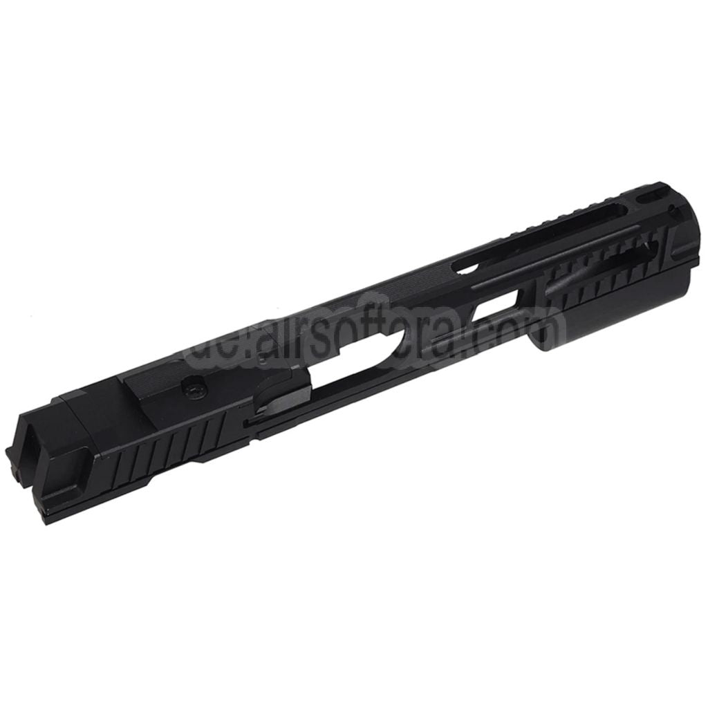 5KU CNC Aluminum Optic Ready Frässchlitten mit RMR-Fußabdruck Geeignet für KJ Works ASG CZ Shadow2 Orange Serie GBB Pistolen Airsoft