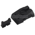 5KU CNC Aluminum Optisches Faser Korn Verstellbare Kimme Geeignet für KJ Works ASG CZ Shadow2 Serie GBB Pistolen Airsoft