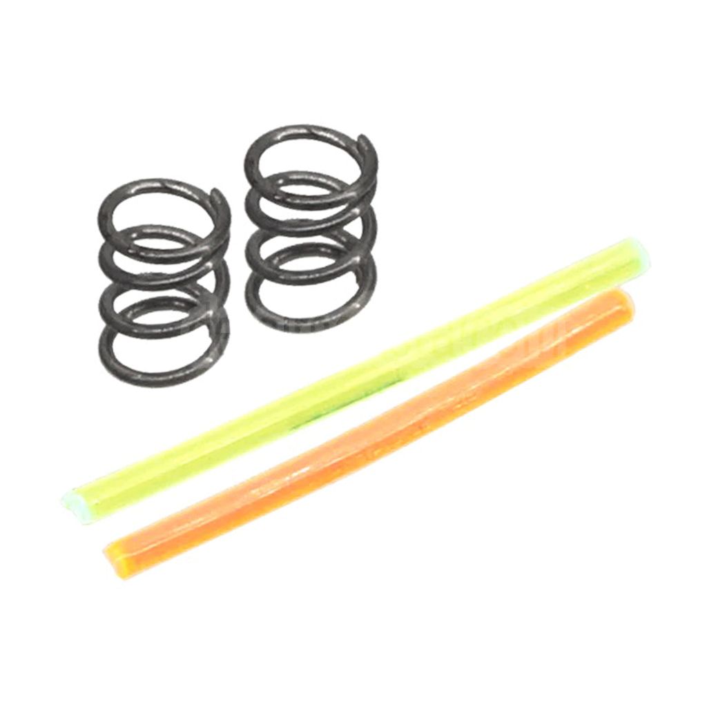5KU CNC Aluminum Optisches Faser Korn Verstellbare Kimme Geeignet für KJ Works ASG CZ Shadow2 Serie GBB Pistolen Airsoft