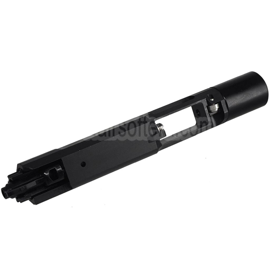 CYMA CNC Edelstahl Verschlussträger Set Geeignet für Tokyo Marui MWS M4 Serie GBB Gewehre Airsoft Schwarz