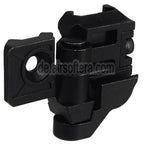 E&C Schaftscharnieradapter Geeignet für 20mm Picatinny Schiene E&C SIG MPX MCX Serie Gewehre Airsoft Schwarz