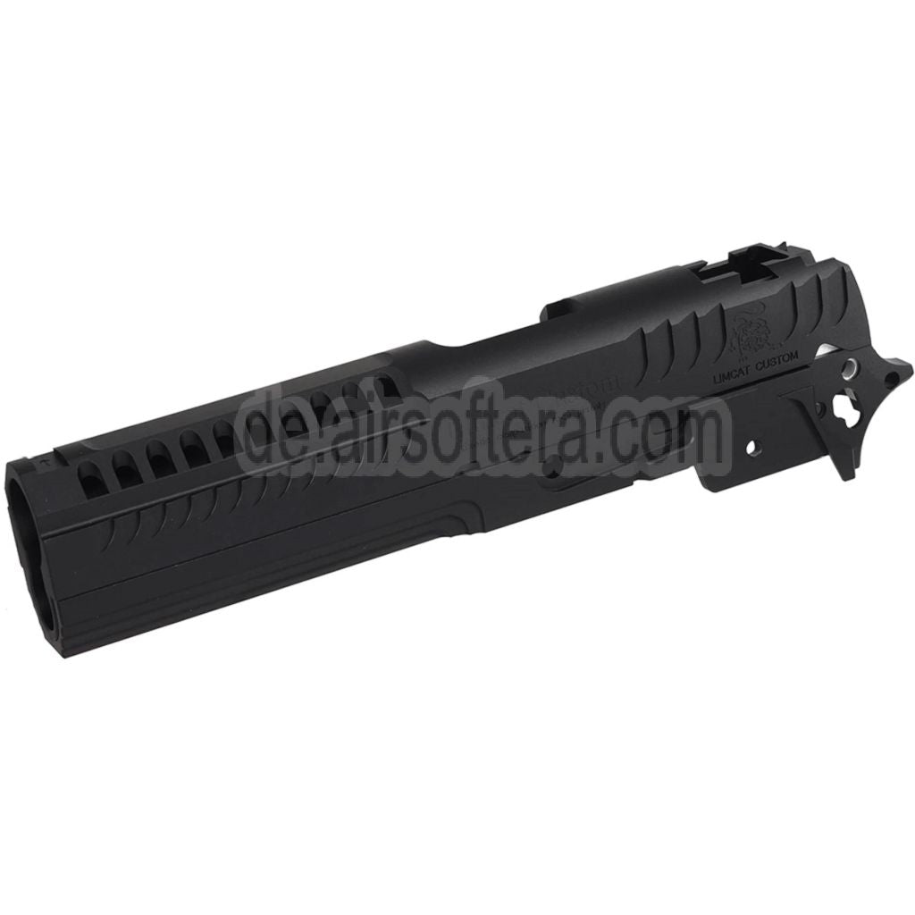 5KU CNC Aluminum LimCat Custom Stil Mitte Rahmen Schlitten Set Geeignet für Tokyo Marui Hi-Capa 5.1 Serie GBB Pistolen Airsoft