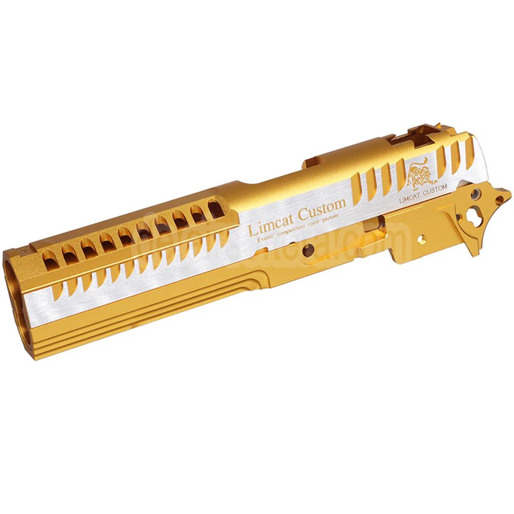 5KU CNC Aluminum LimCat Custom Stil Mitte Rahmen Schlitten Set Geeignet für Tokyo Marui Hi-Capa 5.1 Serie GBB Pistolen Airsoft