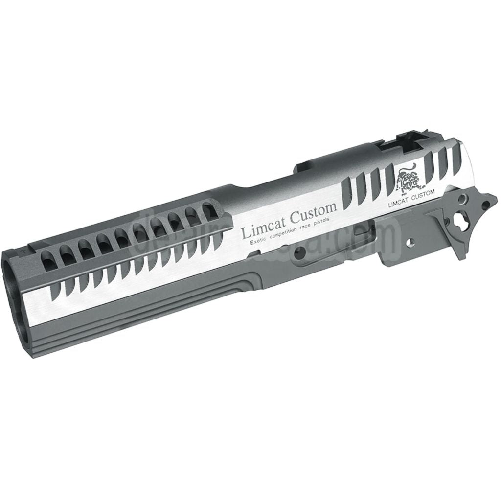 5KU CNC Aluminum LimCat Custom Stil Mitte Rahmen Schlitten Set Geeignet für Tokyo Marui Hi-Capa 5.1 Serie GBB Pistolen Airsoft