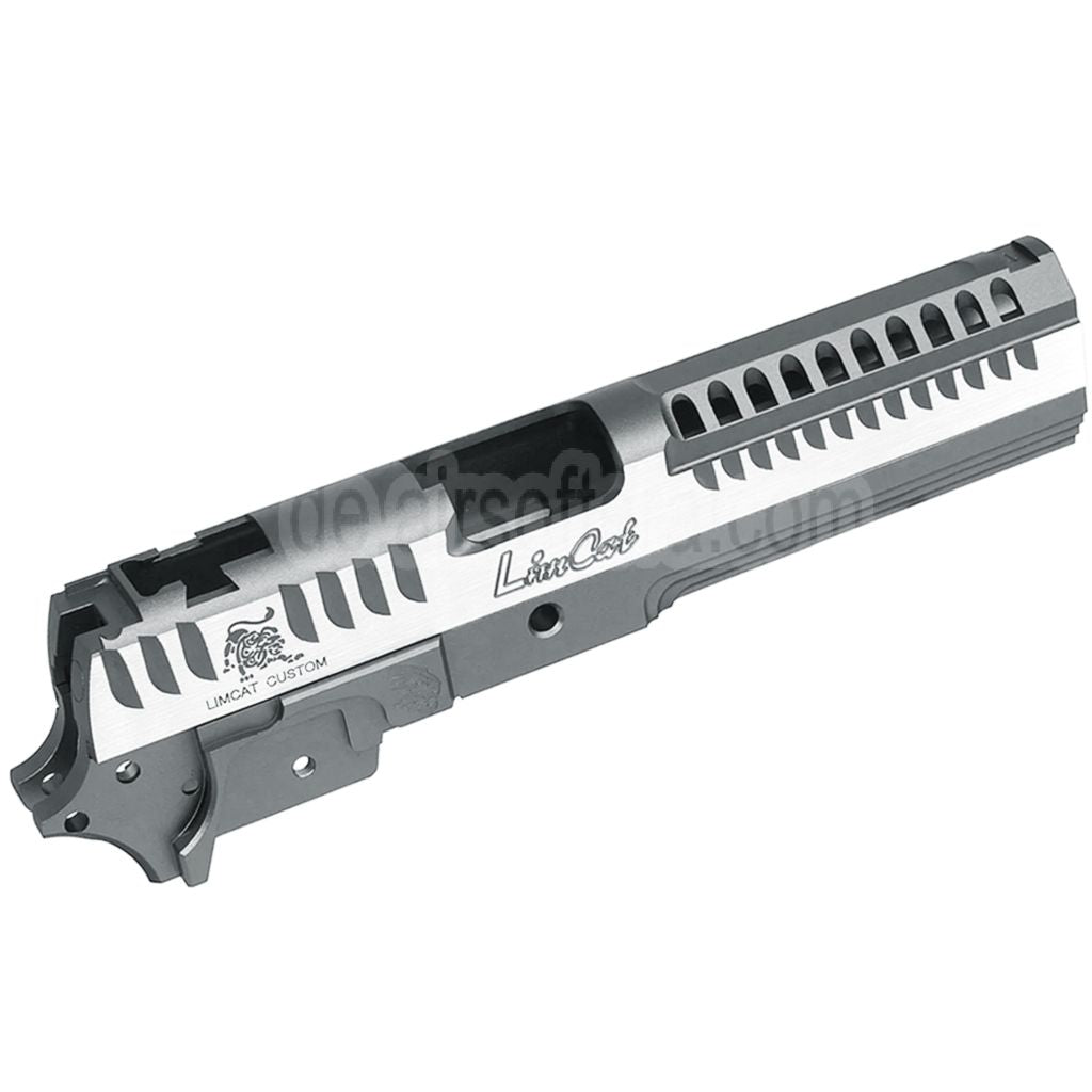 5KU CNC Aluminum LimCat Custom Stil Mitte Rahmen Schlitten Set Geeignet für Tokyo Marui Hi-Capa 5.1 Serie GBB Pistolen Airsoft