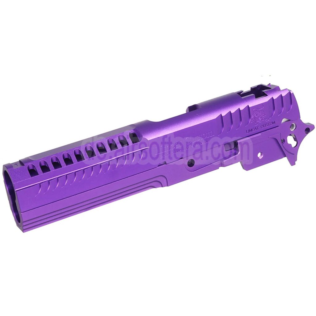 5KU CNC Aluminum LimCat Custom Stil Mitte Rahmen Schlitten Set Geeignet für Tokyo Marui Hi-Capa 5.1 Serie GBB Pistolen Airsoft
