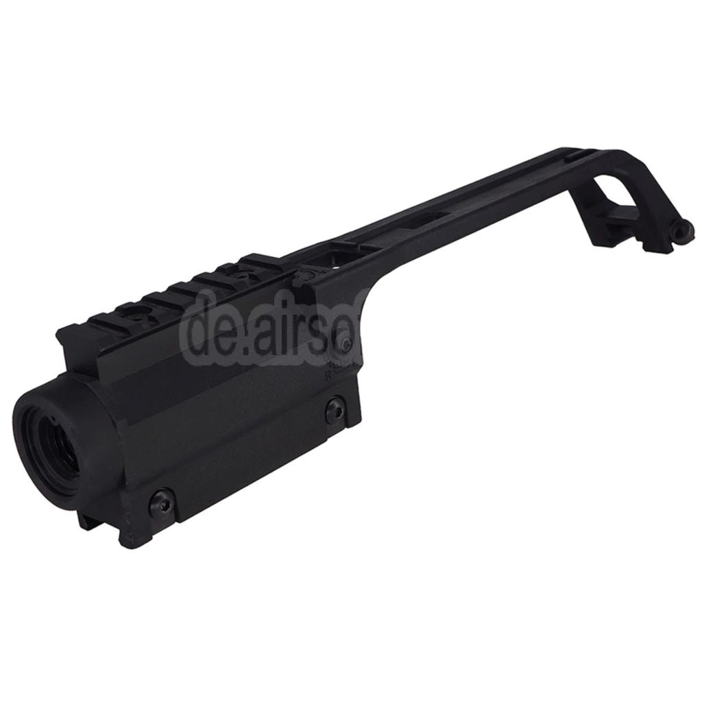 AirsoftEra Tragegriff Zielfernrohr Geeignet für S&T G36 Serie Gewehre Schwarz