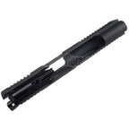 Bomber Airsoft CNC Aluminum TRIARC System Stil Lauf Schlitten Mitte Rahmen Kit Set Geeignet für Tokyo Marui Hi-Capa Serie GBB Pistolen Titangrau