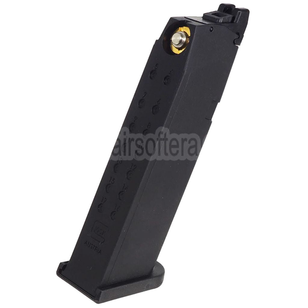 GHK 20rd Magazin Geeignet für GHK G17 Gen3 Gen5 Serie GBB Pistolen Airsoft Schwarz