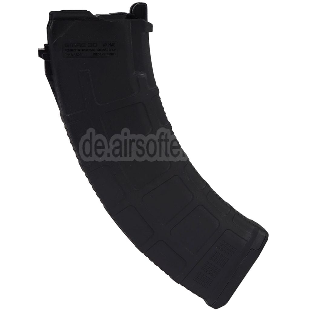 GHK 40rd PMAG Gas Magazin Geeignet für GHK AKM AK Serie GBB Gewehre Airsoft Schwarz