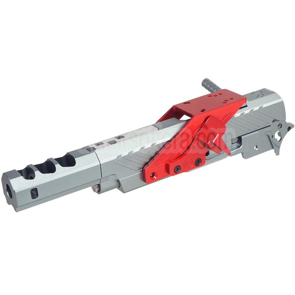 5KU CNC Aluminum Infinity IMM Stil Lauf Schlitten Mitte Rahmen Kit Komplett Set Geeignet für Tokyo Marui Hi-Capa Serie GBB Pistolen Airsoft