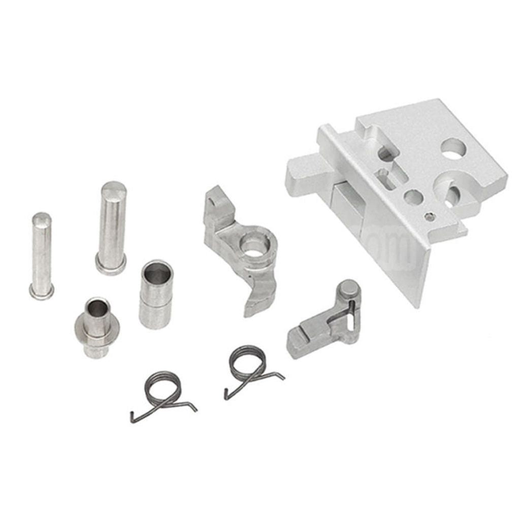 5KU CNC Aluminum Infinity IMM Stil Lauf Schlitten Mitte Rahmen Kit Komplett Set Geeignet für Tokyo Marui Hi-Capa Serie GBB Pistolen Airsoft