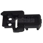5KU Klappschaftgelenk Geeignet für 20mm Picatinny M1913 Schienenschnittstelle Schwarz