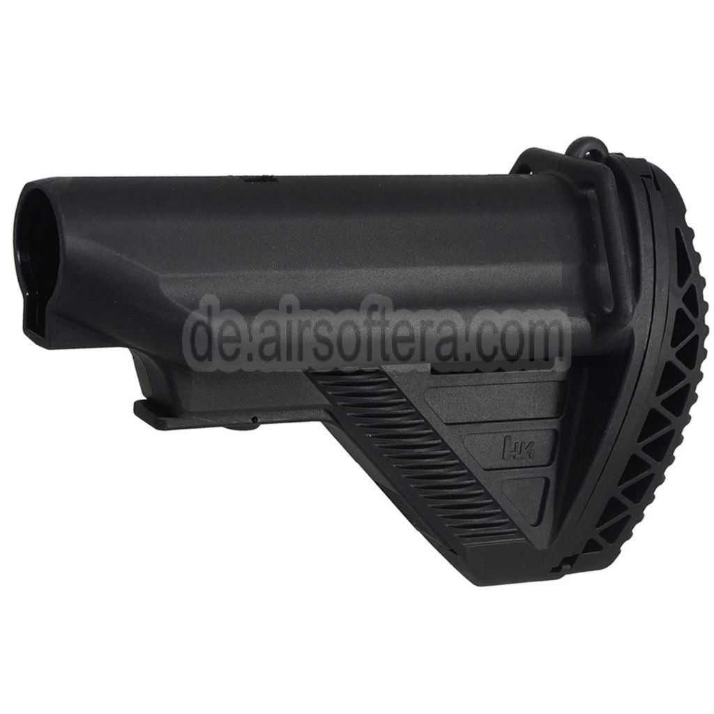 CYMA HK416D Einziehbarer Schaft Geeignet für CYMA CGS HK416 Tokyo Marui M4 Serie MWS GBB Gewehre Airsoft Schwarz