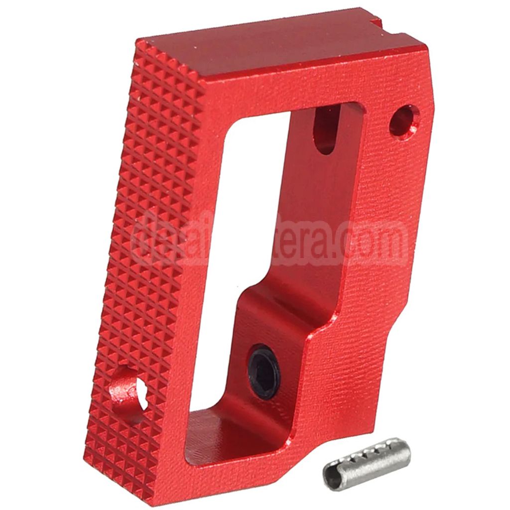 5KU Aluminum Mittelgroße flache Verstellbarer Abzug Geeignet für Tokyo Marui Hi-Capa 1911 Serie GBB Pistolen Airsoft