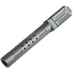 5KU CNC Aluminum BRA Stil Ported Außenlauf Geeignet für Tokyo Marui G17 Gen.3 Serie GBB Pistolen Airsoft