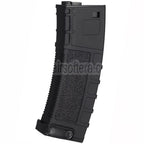 CYMA 190rd Pull-Tab Polymer Mid-Cap Magazin Geeignet für M4 M16 Serie AEG Gewehre Airsoft Schwarz
