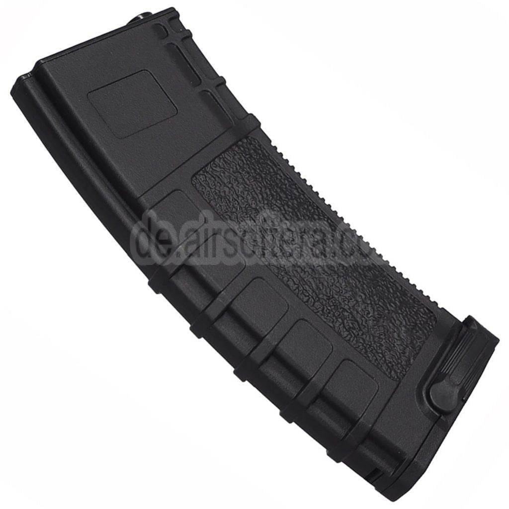CYMA 90rd Pull-Tab Polymer Mid-Cap Magazin Geeignet für M4 M16 Serie AEG Gewehre Airsoft Schwarz