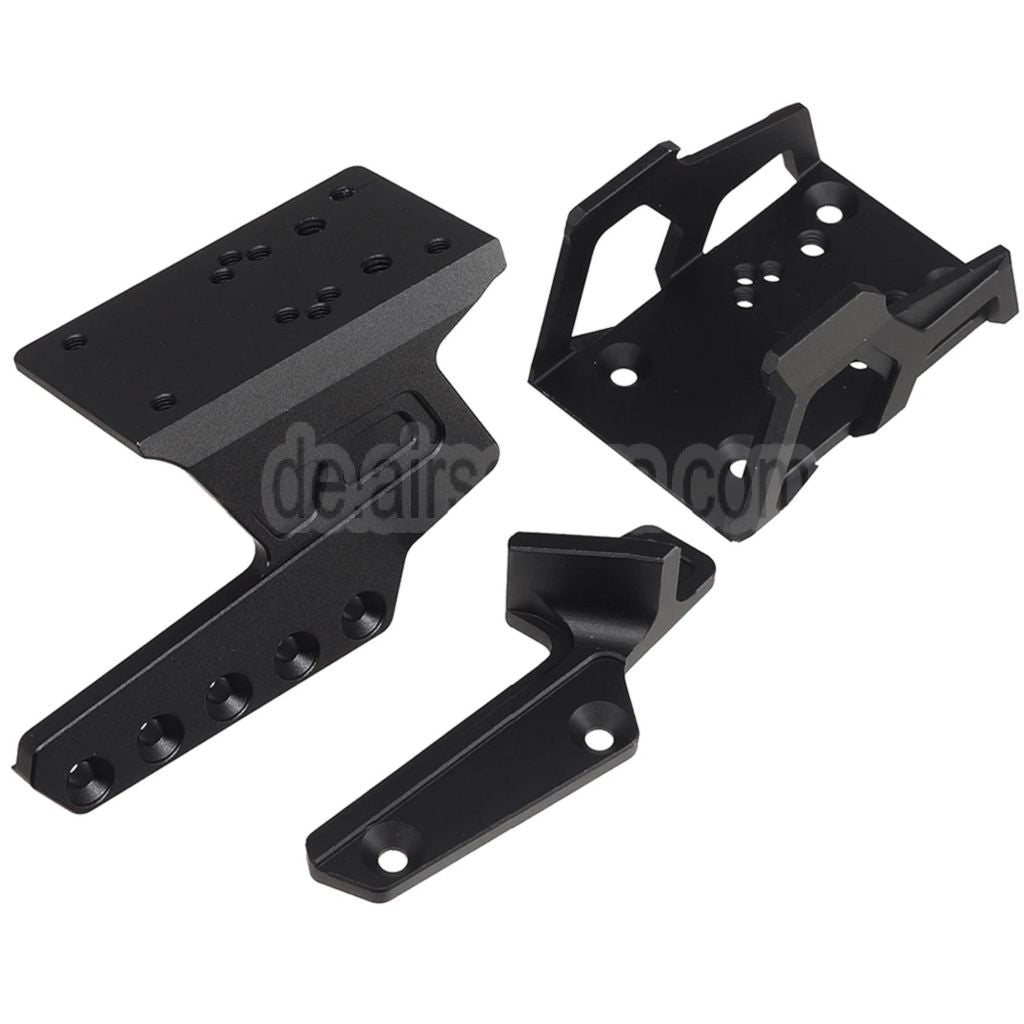 5KU CNC Aluminum Exoskeleton Optikmontage mit Daumenablage Geeignet für Tokyo Marui Hi-Capa Serie GBB Pistolen Airsoft