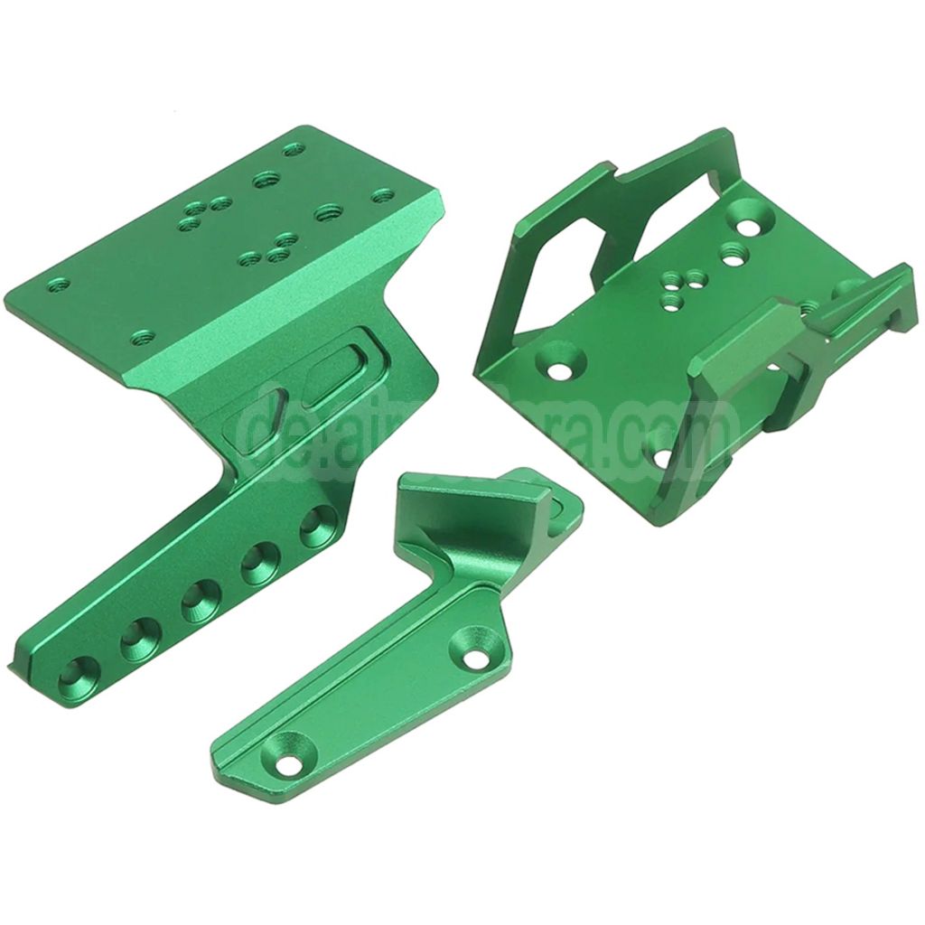 5KU CNC Aluminum Exoskeleton Optikmontage mit Daumenablage Geeignet für Tokyo Marui Hi-Capa Serie GBB Pistolen Airsoft