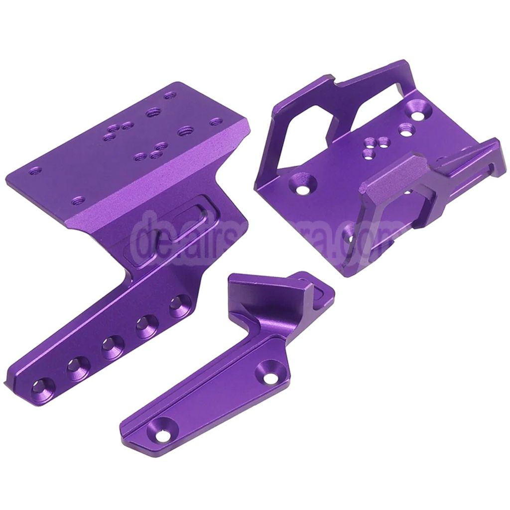 5KU CNC Aluminum Exoskeleton Optikmontage mit Daumenablage Geeignet für Tokyo Marui Hi-Capa Serie GBB Pistolen Airsoft