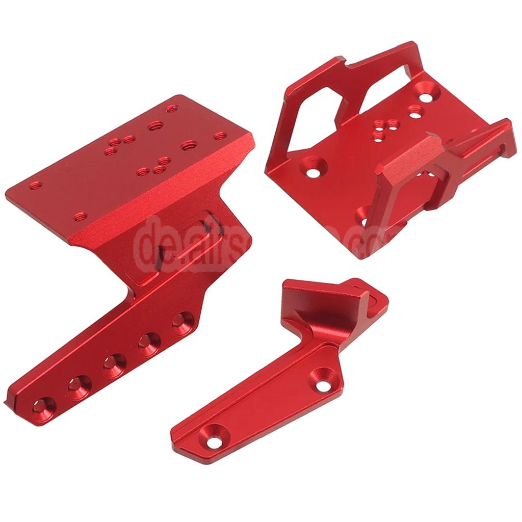 5KU CNC Aluminum Exoskeleton Optikmontage mit Daumenablage Geeignet für Tokyo Marui Hi-Capa Serie GBB Pistolen Airsoft