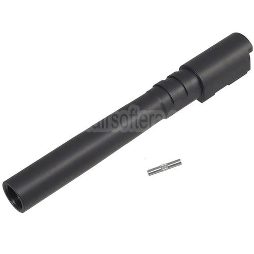 5KU Edelstahl äußere Lauf +11mm CW Gewinde im Uhrzeigersinn Geeignet für KJ Works ASG CZ Shadow2 Serie GBB Pistolen Airsoft