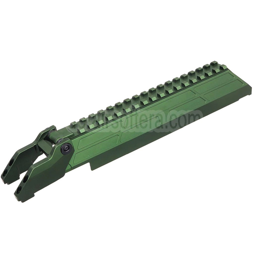 5KU CNC Aluminum M1913 20mm Schiene Empfängers Abdeckung Geeignet für MMS Handguard CYMA AKM AK74 AK104 AK105 Serie Gewehre