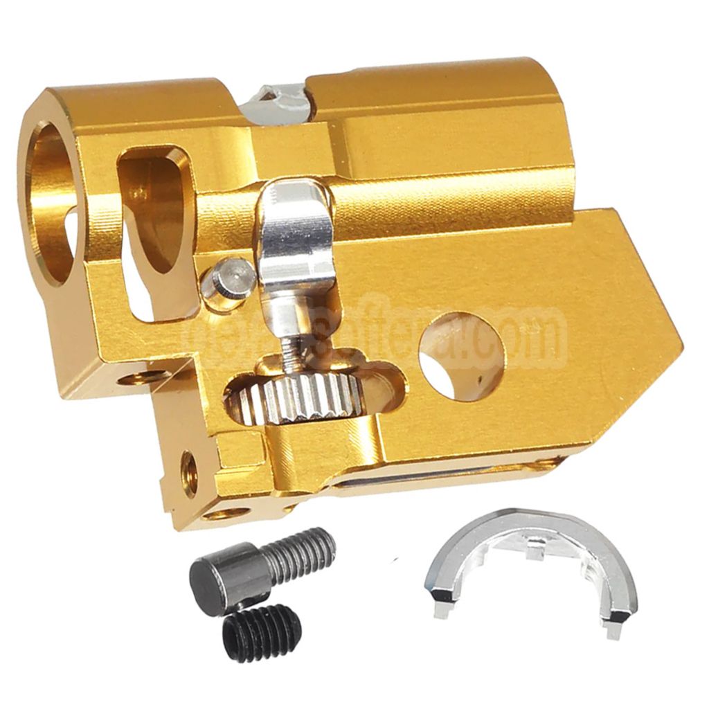 5KU CNC Aluminum One-piece TDC Hop-Up Kammer Geeignet für KJ Works ASG CZ Shadow2 TS2 Serie GBB Pistolen Gold