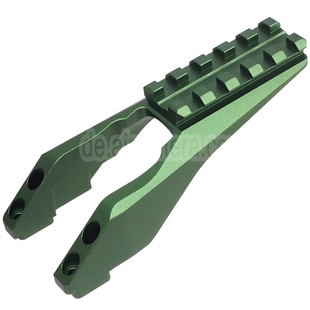 5KU CNC Aluminum M1913 20mm Schiene Optik Montage Geeignet für MMS Handguard Tokyo Marui AKM Serie Gewehre