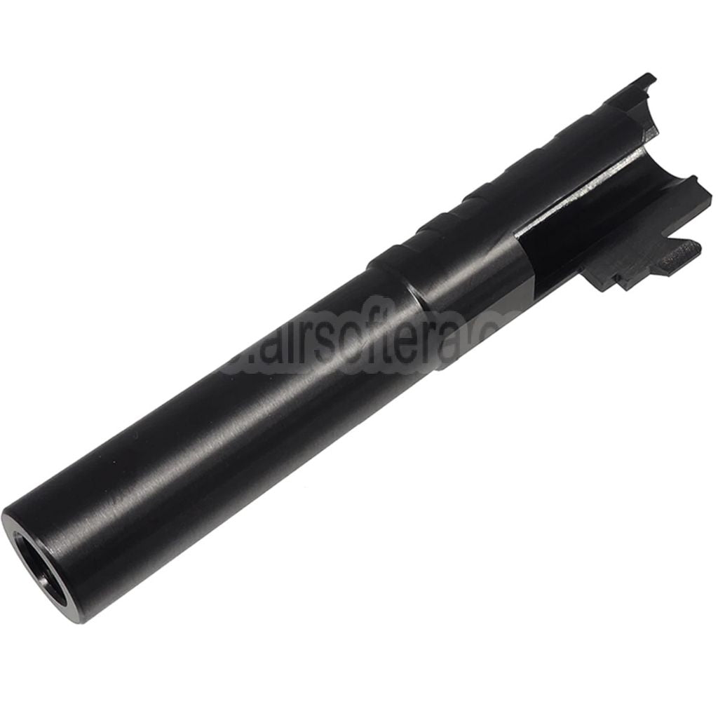 5KU 4.3 Zoll Edelstahl Infinity SVP 9MM äußere Lauf +11mm CW Im Uhrzeigersinn Gewinde Geeignet für Hi-Capa 4.3 Serie GBB Pistolen Airsoft